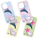 [made] jumping dolphin phone case (glossy hard)