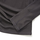 PRINT POINT RASHGUARD [CHARCOAL]