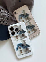 blue house case (Jelly hard)