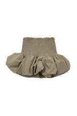 Balloon Smock Skirt [Khaki]
