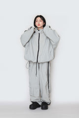 Track High Neck Zip-Up
