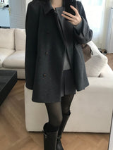 Innerf Wool Half Coat (3 colors)