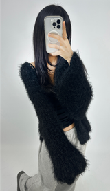 (SOFT-FIT♥) 5 COLORS マイフォームソフトデイリールーズフィットニットカーディガン