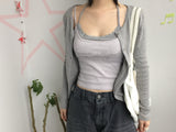 punching pocket cardigan