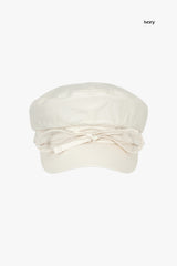 Shelby string newsboy cap