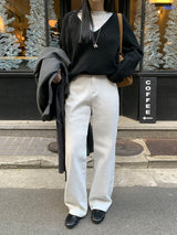 [MADE] TOMAS COTTON WIDE PANTS
