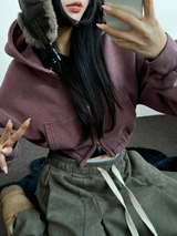 ソフティ💍💎スエードバルーンロングパンツ🩶🤎🖤3カラー