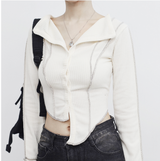 [NONCODE] Tebo Collar Color V-neck Cardigan