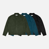 LMN Pent High-Neck Round Cropped Jacket (3 colors)
