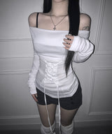 ミミコルセットオフTシャツ (2colors)