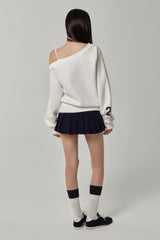 イブニングクラブスカート Navy