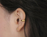 [925 Silver] グレインピアス (ゴールド)