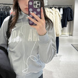 L ドット. (purple) グラスバンパーiPhoneケース