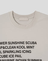 (UNISEX) Ss Slogan Over T-shirt
