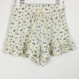 Floral Frill Shorts (2color)