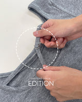 MADE. スイッチ ディープ バックストラップ Tシャツ