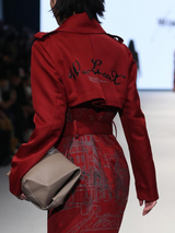 Red Belt Coat