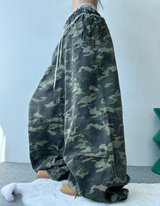セミワイドバルーンミリタリーパンツ🤎💚