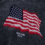 Flag Brushed Wool Knit