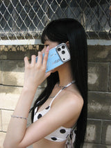 We never left summer phone case (Blue), Mag safe