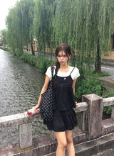 Prue Flare Strap Sleeveless Blouse