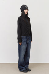 Flush Wide Washed Denim