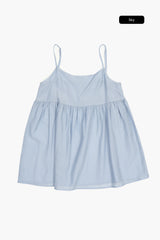 Roni button back bustier top