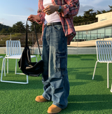 St. Parachute Cargo Wide Denim Pants