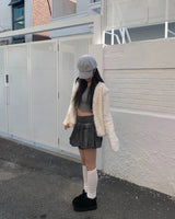 アンゴラ帽子