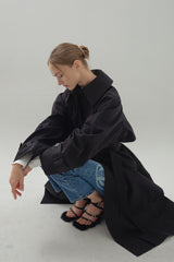 Maxi Trench Coat_Black