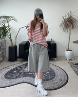 Medi Curve Sweat Bermuda Pants