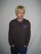 SSコントラスト ロングスリーブ Tシャツ (4 Colors)