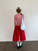 フォールドバーミューダパンツ