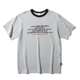 クラウド ネック エクスプレッション Tシャツ (Grey)