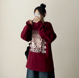 NT Gradient Noise Printed Long Sleeve Tee