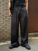 Ron two-tuck wide slacks