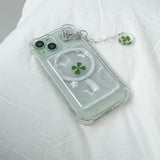 [made]Lucky clover magsafe card wallet