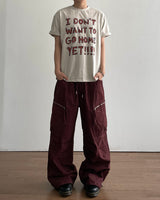ゴーホームプリンテッドTシャツ