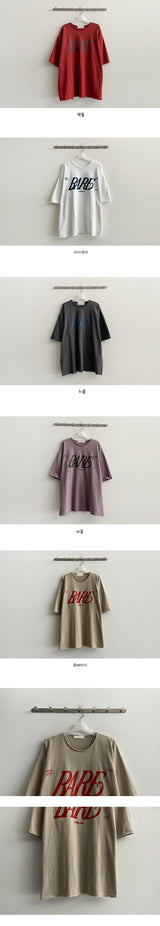 デックカッティングビンテージウォッシングオーバーショートスリーブTシャツ