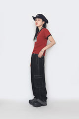 Music Crop Short-Sleeved T-Shirt