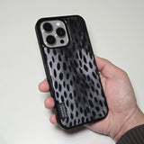 ワイルド リュクス レオパード フォンケース シャドウ(BK_Epoxy)