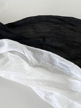 Wrinkle crazy scarf