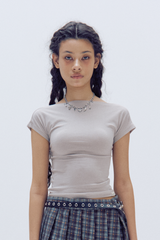LOGO BACKLESS TEE