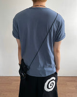 リックス クロップ プリンテッド ショートスリーブ Tシャツ
