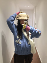ウィンターボアファークロスボディバッグ (3 Colors)