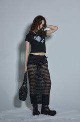 SEETHOUGH SKIRT
