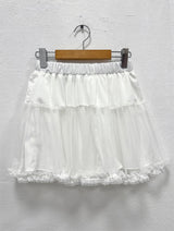 キューズカンカンシフォンスカート (2COLOR)