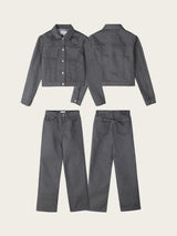 (W) Steel Denim Jacket