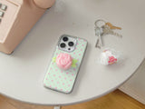 【TPUケース】Summer Dot Case_Mint