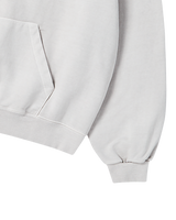 25FW BASKET BALL PIGMENT WIDE HOODIE LIGHT GRAY